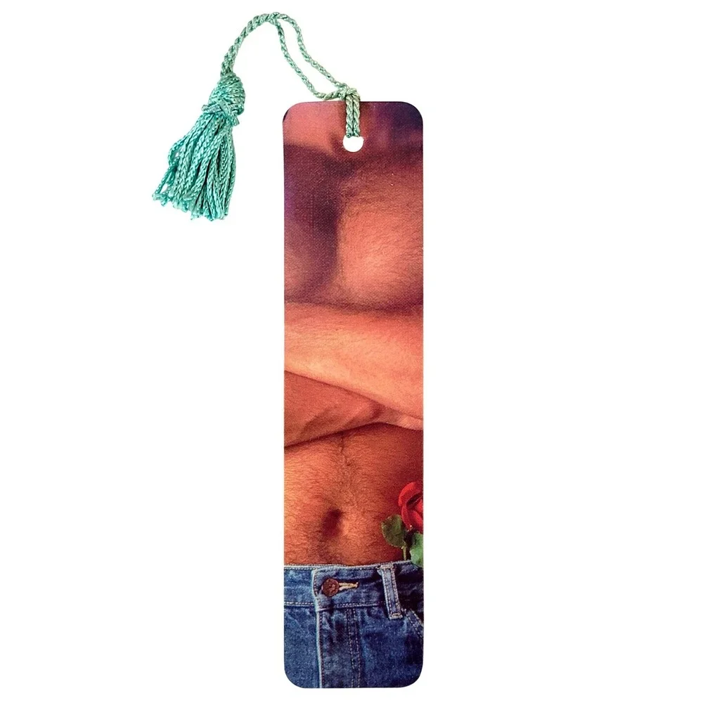 Vintage 80s Romantic Man Bookmark sexy Patterson Graphics Antioch Photique H-934